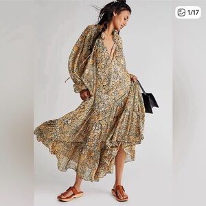Free people Floral Long maxi